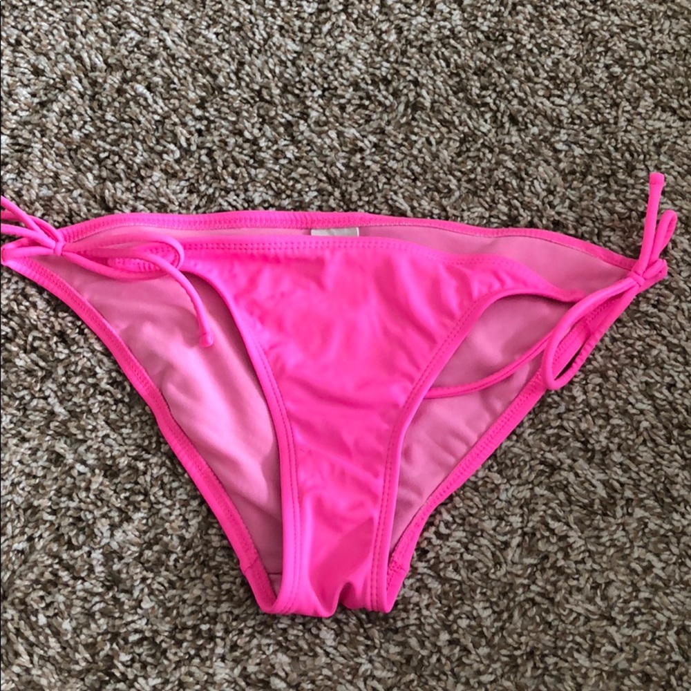 Hot pink bikini bottom